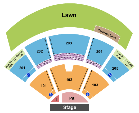 Veterans United Home Loans Amphitheater Virginia Beach Seating Chart
